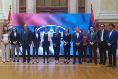 25. septembar 2023. Članovi Odbora za evropske integracije i ambasadorka Nemačke u Srbiji